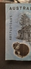Australia $10.00 Banknote AB17401 2017 First Prefix Lowe/ Fraser