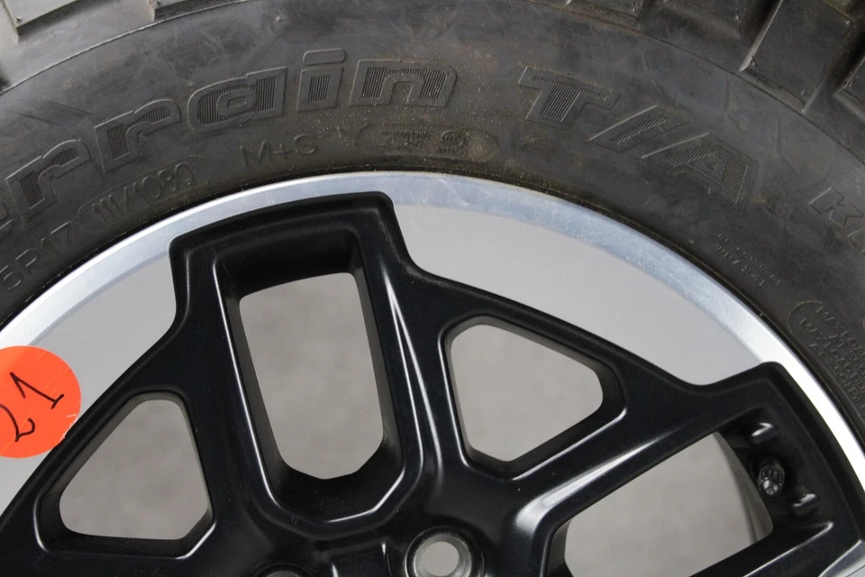 Rad Jeep Wrangler Rubicon JL Reifen Felge All Terrain 7.5x17 Wheel AT 68Z40TRMAA - Bild 3 von 4