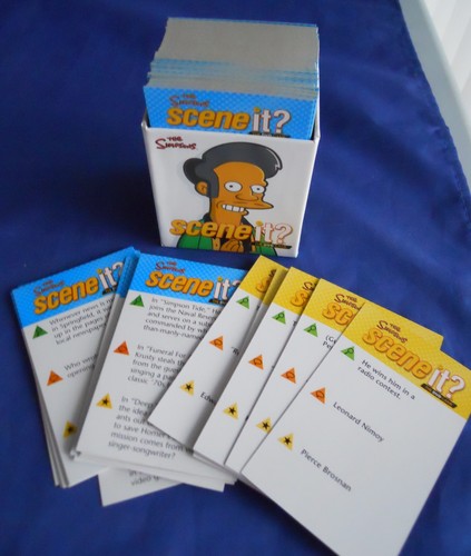 Scene It Simpsons Deluxe Edition Trivia & Category Game Card Set Replacement - Picture 3 of 6