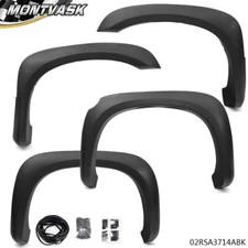 4pcs Fit For 2005-2011 Dodge Dakota Front & Rear Factory Style Fender Flares
