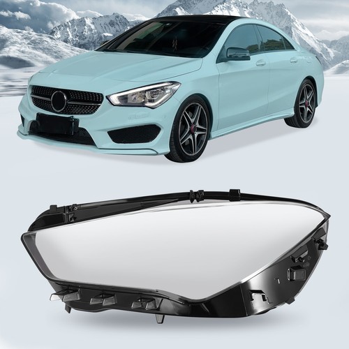Left Side Headlight Cover for 2020-2023 Mercedes-Benz CLA W118 CLA180 CLA200 New - Picture 2 of 12