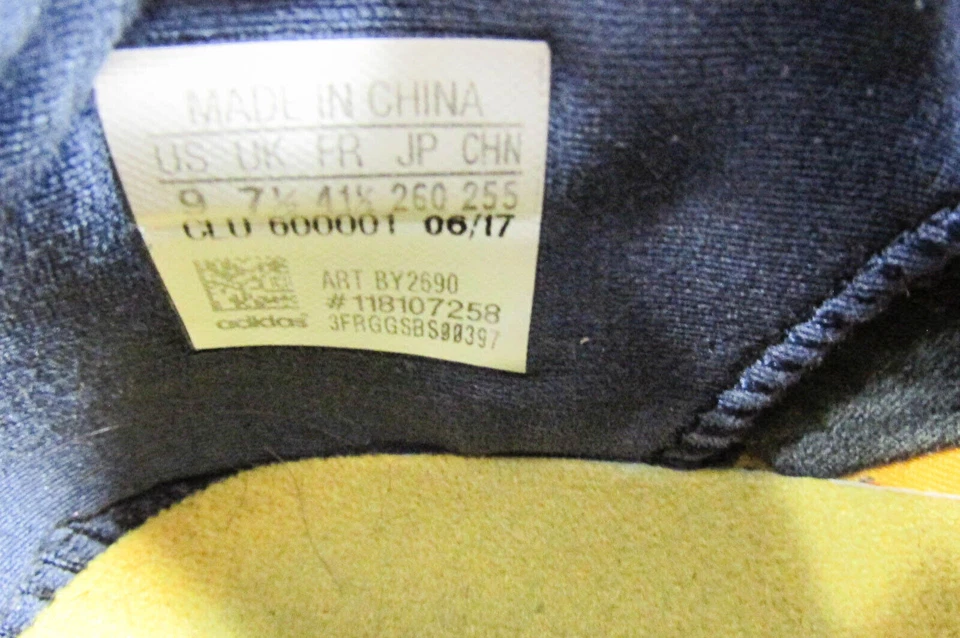 Adidas Mujer Zapato Pure Boost X Talla 9M Azul Zapatilla Entrenamiento Usado vq Foto 3 de 4