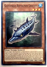 YuGiOh! - Gluttonous Reptolphin Greethys - Common