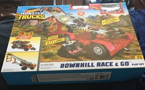 hot wheels downhill race and go