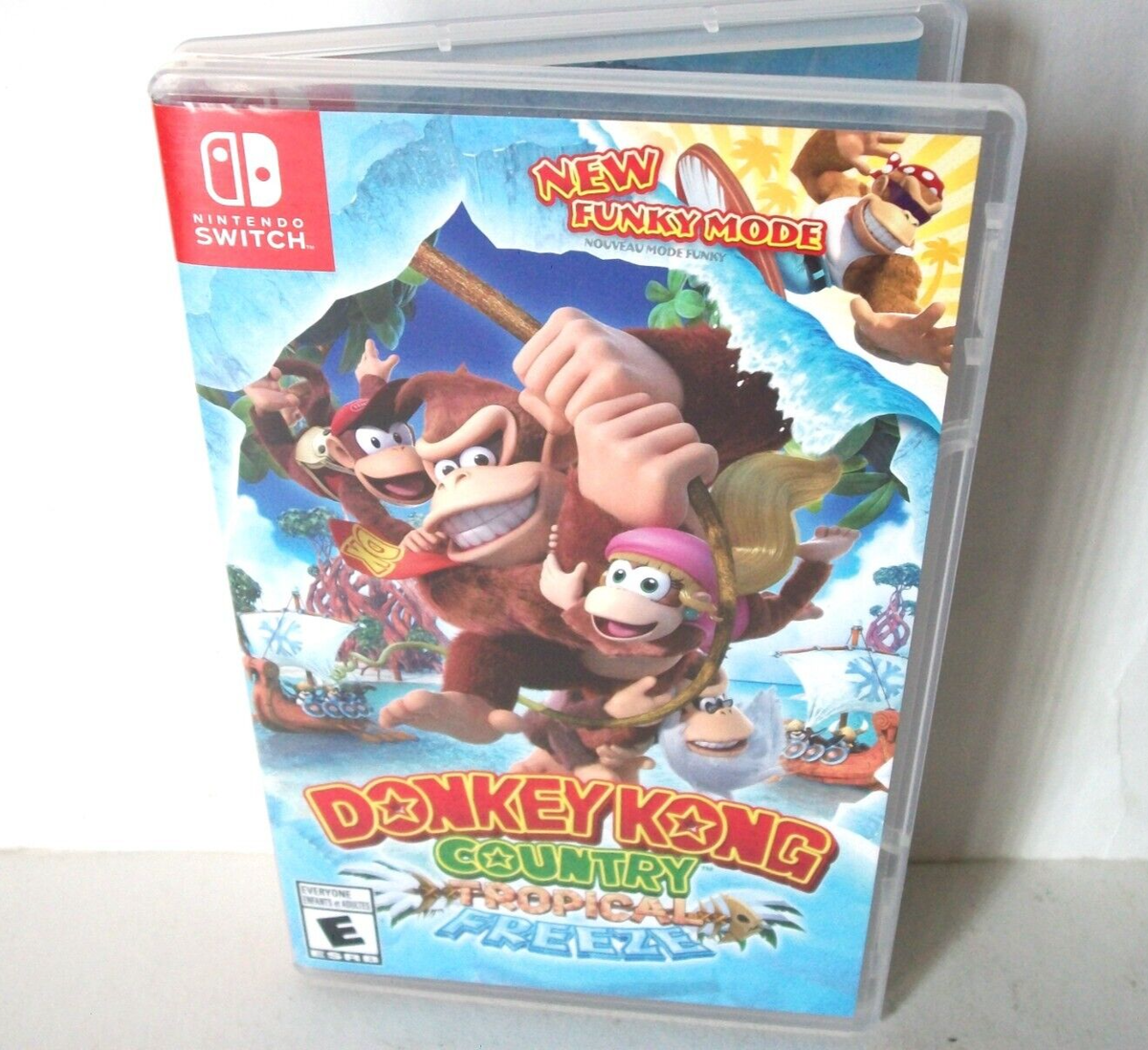 3組セットBOX DONKEY KONG COUNTRY 6LP 新品 スリーブ Donkey Kong Country Case Only NO GAME Nintendo Switch Empty Box