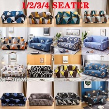 Sofa Covers 1/2/3/4 Seater High Stretch Lounge Slipcover Protector Couch Cover