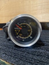 Stewart Warner 82710 Air Pressure Gauge With Autometer Cup And Air Line