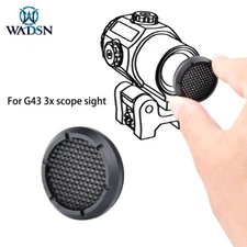 Tactical G33 G43 Scope Killflash Metal Mesh Magnifier Aim RedDot Sight HeadCover