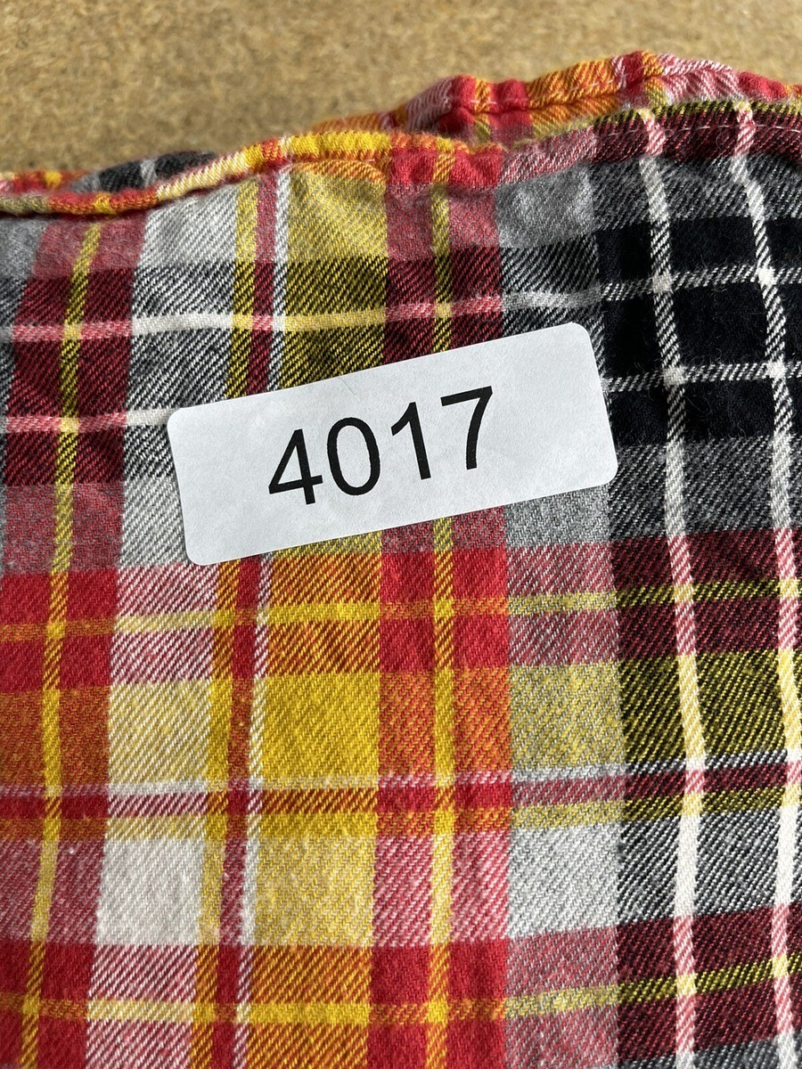 Vintage 90s Plaid Tartan St John's Bay Legacy Flannel Mens XL