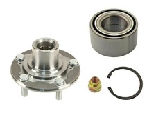 Front Wheel Hub Bearing Kit For 2018-2025 Honda Accord W Nut And Snap Clip
