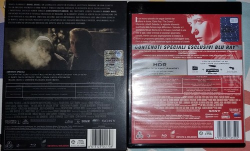 MILLENNIUM Uomini che odiano le donne Digipack BLU RAY Quello che non uccide 4K - Foto 2 di 2