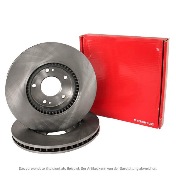 Herth+Buss Jakoparts Bremsscheiben FüR Toyota Land Cruiser 100 4.7 4.2TD Vorne-image
