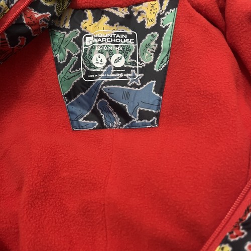 Mountain Warehouse Waterproof Snowsuit Jungle Animals Girls Boys Age 12-18 M - Picture 15 of 16