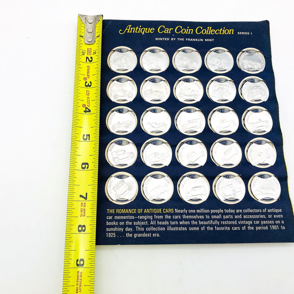 趣味 qoo Sunoco Aluminum Antique Car Coin Collection Series 1