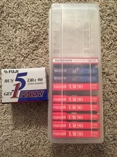 Lot Of 14 New Cassette Tapes With A Plastic Case 