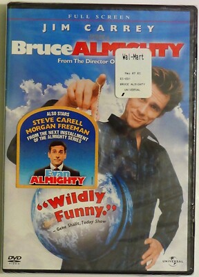 Bruce Almighty ~ Jim Carrey DVD 2003 NEW / Sealed