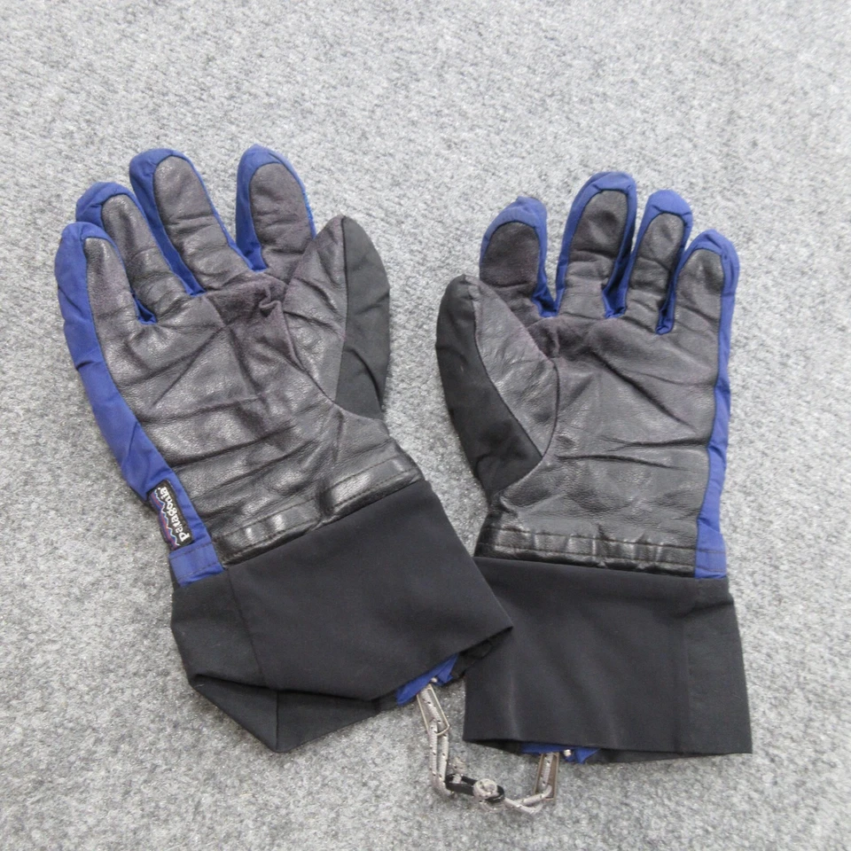 Guantes De Colección Patagonia Para Hombres Grandes Azul Negro Thinsulate Invierno Esquí Snowboard Foto 3 de 4