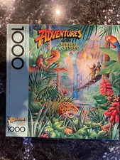 VTG Springbok Adventures of the Jigsaw Jungle 1000pc pzl KING-SIZE BOX-COMPLETE