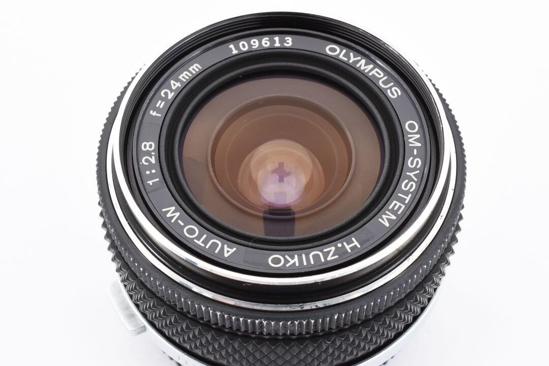 OLYMPUS OM System Zuiko Auto W 24mm f/2.8 MF Lens From JAPAN OLYMPUS OM System Zuiko Auto W 24mm f/2.8 MF Lens From JAPAN