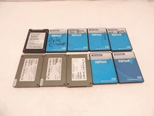 Lot of 10 Crucial Advantech Transcend 64GB SSD 2.5" SATA Sold State Drive