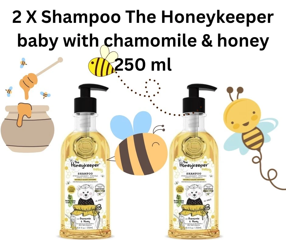 2 X Shampoo The Honeykeeper baby with chamomile & honey 250 ml