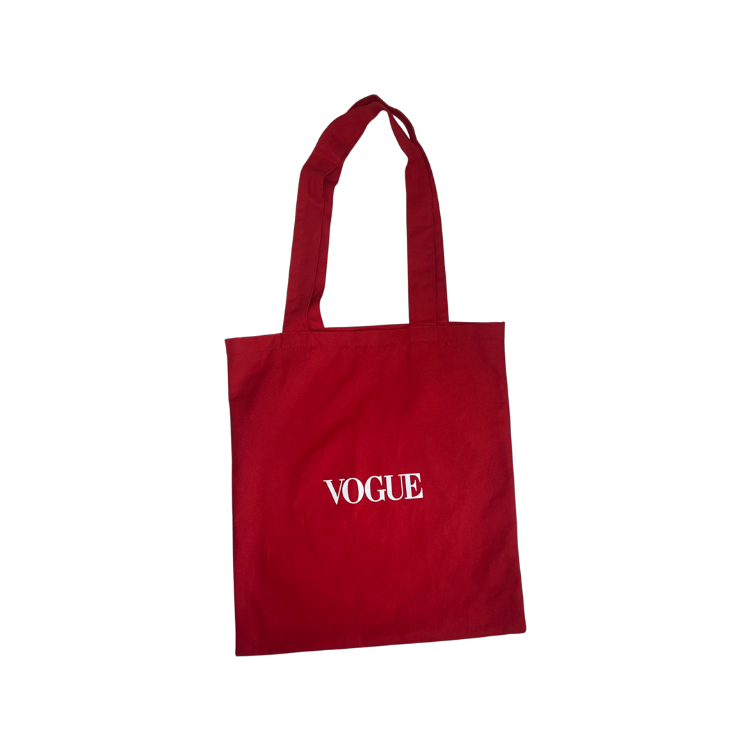 AMI Alexandre Mattiussi x Vogue France FW22 Tote Bag Red (2022) NEW!