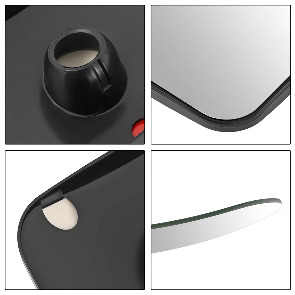 Espejo retrovisor lateral derecho+derecho vidrio convexo para Freightliner Cascadia 2008-2017 Foto 4 de 4