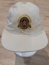 Vintage 2001 PGA Tour Hat Cap Strapback Beige Adjustable by New Era Made in USA