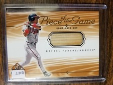RAFAEL FURCAL 2000 UPPER DECK SP PIECE OF THE GAME RELIC BAT RF  