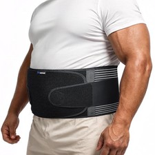 Umbilical Navel Hernia Belt Abdominal Support Binder with pad for Men and Women