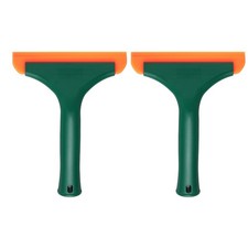 2pcs Squeegee 6 Inch Water Blade Shower Squeegee for Window Glass, Deep Green