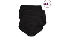 NWT XL/8 Hanes Fresh and Dry Moderate Leak Protection 3 Pack Seamless Period