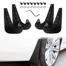 4PCS Car Mud Flaps Splash Guards, Front Rear Mudguards Fender Guards, Wheel Tire