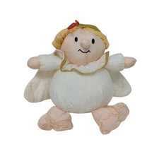 Vintage Stuffins Angel Ornament 1993 Plush Christmas 5.5” Puffalump Plush 90s