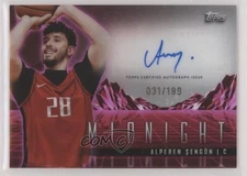 2023 Topps Midnight Horizon Signatures Twilight /199 Alperen Sengun Şengün Auto