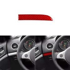Red Carbon Fiber Driver Side Dashboard Panel Cover Trim For Alfa Romeo 159 04-11
