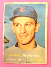 1957 Topps, Boston Red Sox - FRANK MAZONE #355