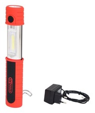 KS Tools STRIPE LED-Akku-Arbeitslampe, 2 Watt Stripe LED+6 LED Kopflicht