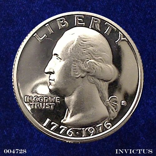 1976-S Washington Quarter 40% Silver (Cameo Proof Commemorative)