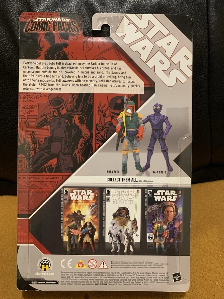 Nuevos paquetes de cómics de Star Wars 81 en caja con Boba Fett y droide RA-7 Foto 2 de 2