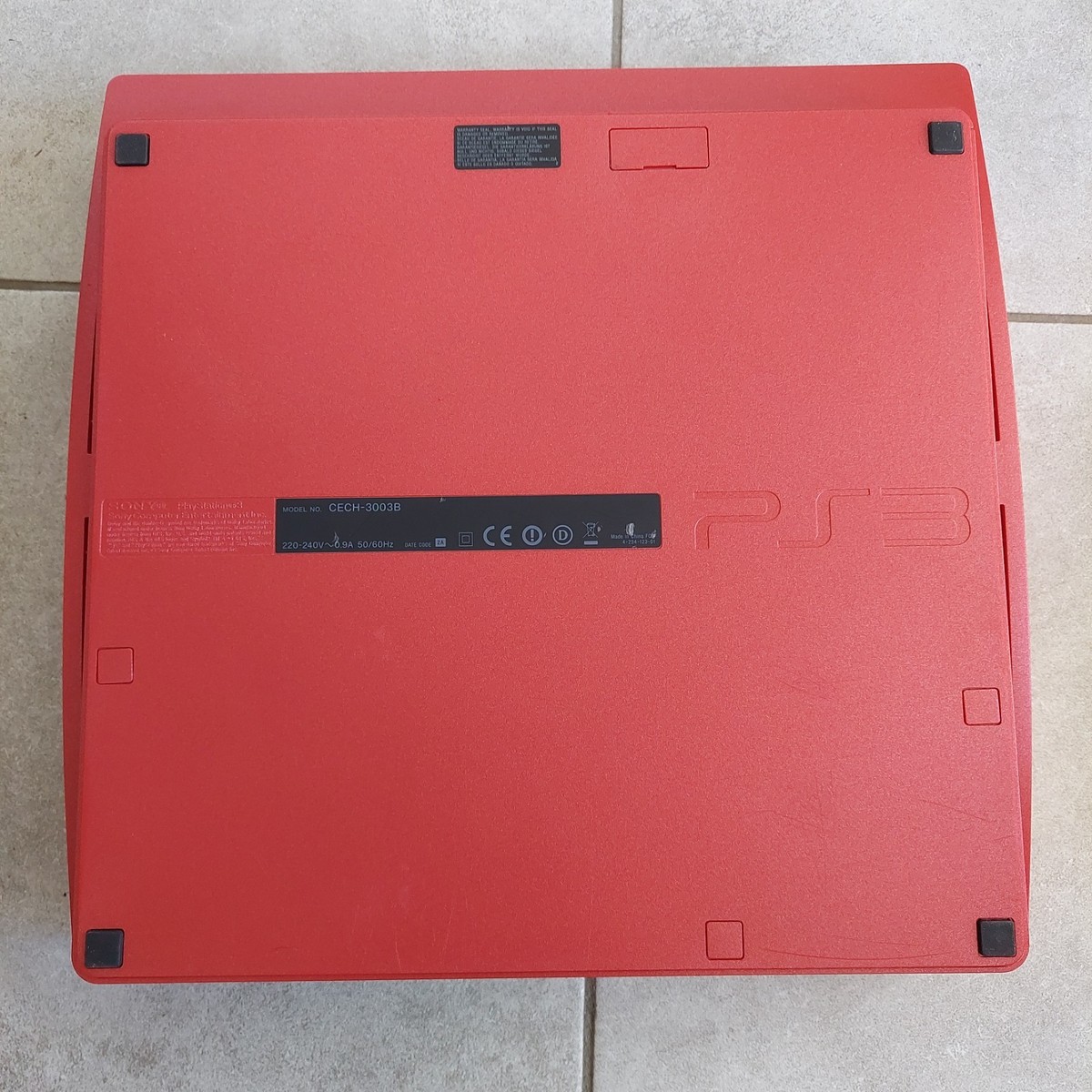 Sony PlayStation 3 PS3 Console 320GB Scarlet Red CECH-3000BSR with