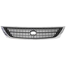 Grille 2000-2002 For Toyota Avalon Chrome Shell w/ Black Insert