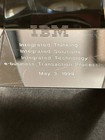 Heavy Glass IBM Globe Paperweight with Stand. Executive Award. — photo 2