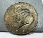 1968-D Kennedy Half Dollar 40% Silver Ungraded US Coin Exact Coin Shown (1-coin)