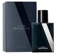 VS HIM DEEPWATER Victoria's Secret 1.7 Oz 50 ml EDP Eau De Parfum SPRAY Men NEW