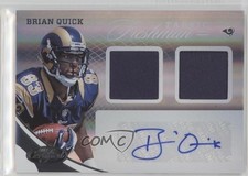 2012 Certified Freshman Fabric 432/499 Brian Quick #329 Auto k1n