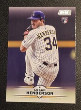 2025 Stadium Club Logan Henderson Rookie #13 RC Milwaukee Brewers