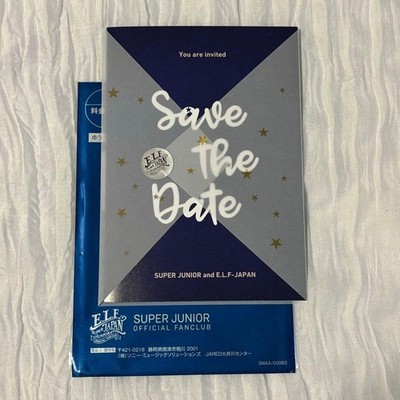 SUPER JUNIOR SUPERSHOW9 Invitation FC LimitedCard