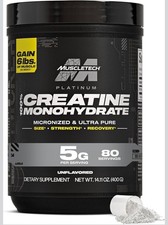 MuscleTech Creatine Monohydrate Powder 5g Unf...