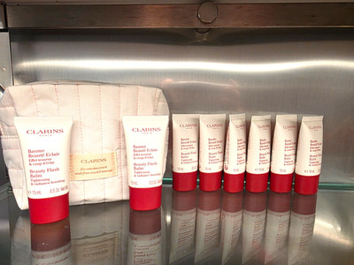 CLARINS Baume Beauté Eclair -  8x15 ml NEU OVP + Tasche